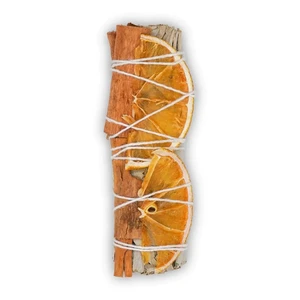 Incense Bundles Orange Slices Cinnamon - White Sage