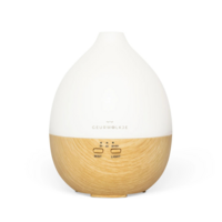 Nimbus 2.0 tevens nachtlampje - Geurwolkje® Diffuser - Licht hout - 200 ml - Adviesprijs €44,95