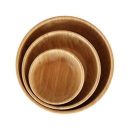Robust bamboo bowls in 3 sizes - 14cm, 20cm, and 25cm. Made of durable bamboo material, these bowls are perfect for serving salads, snacks, or as decorative pieces.