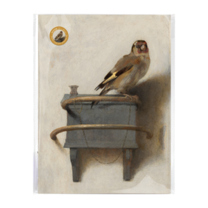 Miniposter A3, Stieglitz, Carel Fabritius