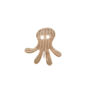 Oswald De Octopus Rotan Wandhaak Klein