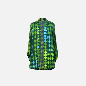 Short kimono, MEDEA, green