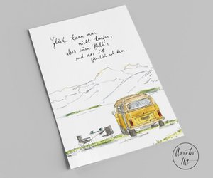 Postcard | Bulli | You can't buy happiness, but you can buy a Bulli