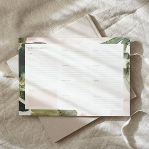 Weekly Planner - Floral Colours No2 | A4