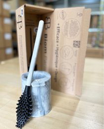 bbb La Brosse WC Bio-sourcÃ©es Et RecyclÃ©es Gris Ã©toile
