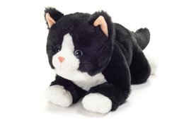 Dangling cat black 30 cm - soft toy - soft toy