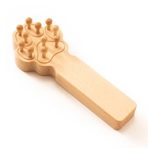 Houten massageborstel voor honden, katten, paarden, massage voor dieren