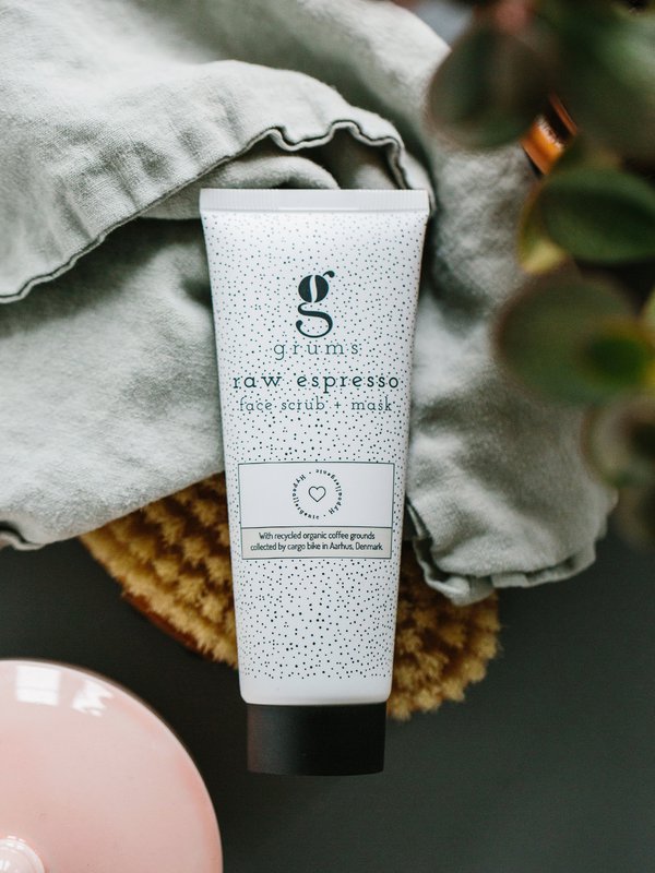 rå espresso ansigtsscrub + maske