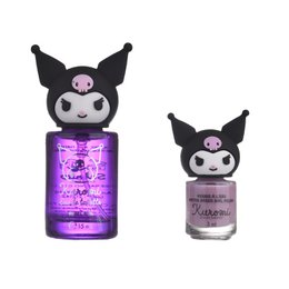 Coffret Vernis à Ongles à l'Eau 3ml & Eau de Toilette 15ml Kuromi x6