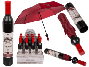 Pocket Umbrella, Wine Bottle,