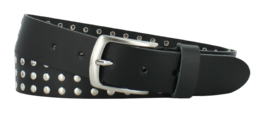 Leather Belt 4 cm | With Studs