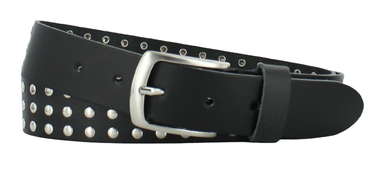 Leather Belt 4 cm | With Studs