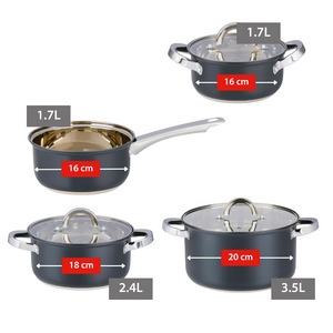 Cookware set Black