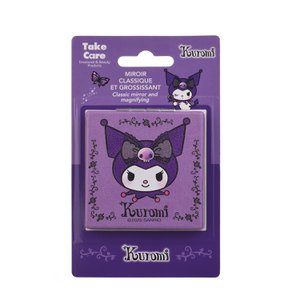 Kuromi pocket mirror