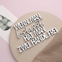 Als je loslaat, heb je twee handen vrij - Gr. M