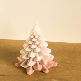 Vela de árbol de Navidad (perfumada o sin perfume)
