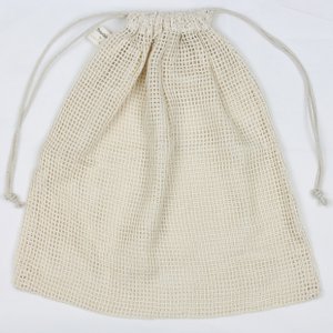 Katoenen mesh bag large