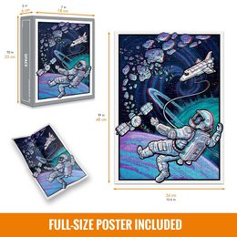 Puzzle 3D spaziale (500 pezzi)