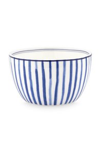 TIP -Skala Tulpe - Streifen - Porzellan - 350 ml