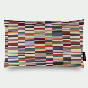 042 Pillow Jacquard short stripes light 60x40