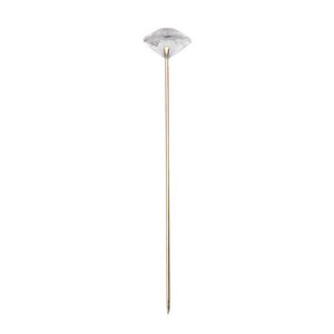 Pin Diamond, L60cm, D11mm, 55 stuks/doos, transparant
