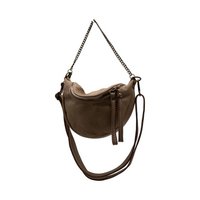 LORRAINE BEIGE GEWASSEN LEREN HEUPTAS