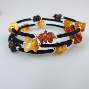 amber bracelet , adjustable size. Bracelet for Adults.