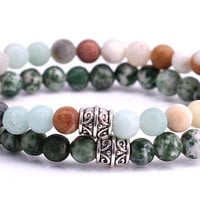 Basic Set Mat Amazoniet x Green Spot Stone