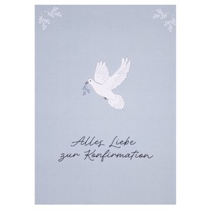 Postkarte - Alles Liebe zur Konfirmation Copy