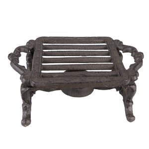 RECHAUD MONT WAXINELicht 19x12x7 cm Bruin Ijzer Schotelwarmer traf die Deletten