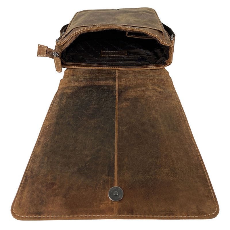 Borsa a tracolla in 3 colori - Tracolla - Pelle di bufalo - In 3 colori