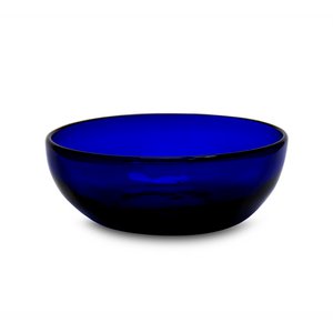 Glass bowls set of 4, blue (2nd choice)