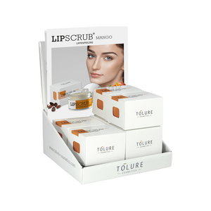 Tolure Lipscrub® Display (6 stuks/16 map)