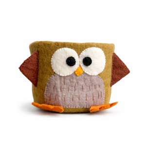 Basket owl brown