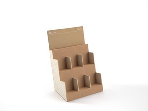 Empty display to complete with 72 bookmarks and/or magnets of your choice