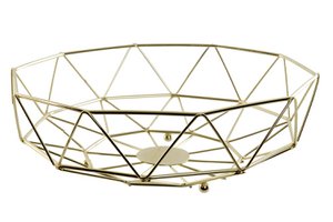 FRUTERO METAL 28X28X9 GEOMETRICO MATE 2 SURT. PC194389