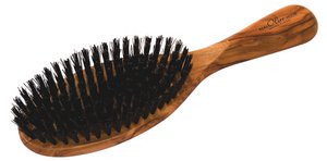 Hair brush olive wood