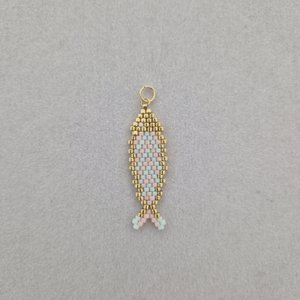 Bedel Miyuki visje | Mintgroen – Peach