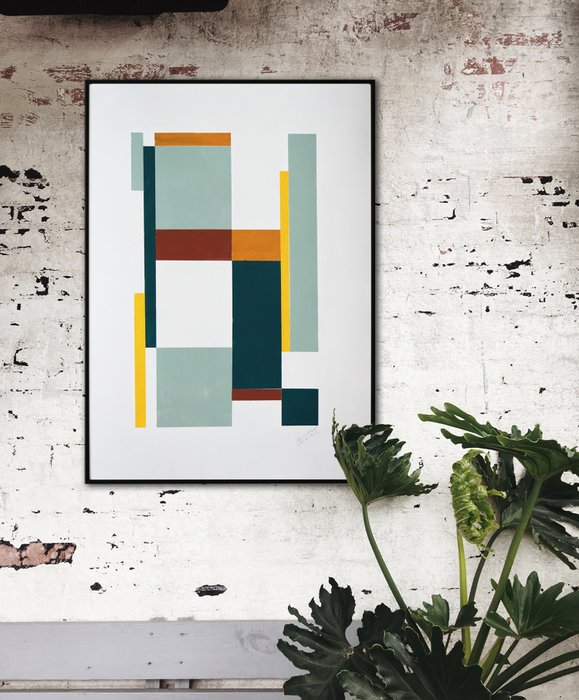 Art Print - Cubistic Modern Serie