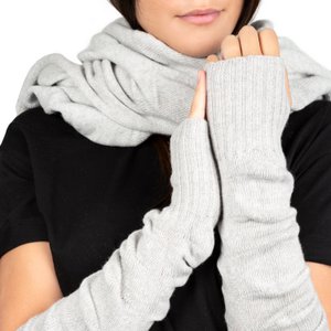 FRANCISCA - Cashmere blend embossed effect knob