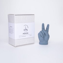Baby PEACE lys grå