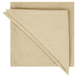 Servietten aus Musselin (2er Set)
