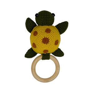 Handgefertigte Babyrassel - Caretta