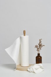  Soft, absorbent bamboo cloth or rag in a neutral color, suitable for multipurpose use in the home.