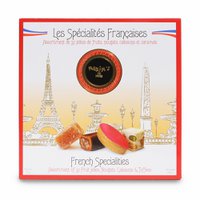 Discovery Box van Franse specialiteiten: 8 karamels - 8 fruitpasta - 8 calissons - 8 nougats - 225 g