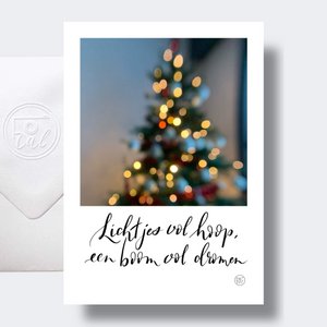 Lichtjes vol hoop, een boom vol dromen