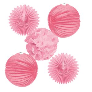 PINK PARTY KIT 5 pces