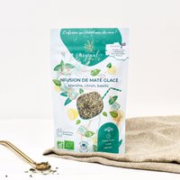 Organic Iced Mate Mint, Lemon, Basil - Ready to sell or BULK