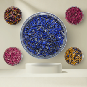 Cornflower Flowers - eetbare gedroogde bloemblaadjes | B2B