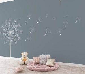 Tapete Kinderzimmer Dandelion Denim Drift